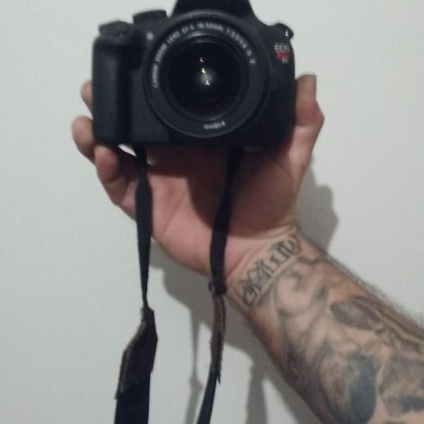 câmera fotográfica canon eos rebel 1200d (profissional)