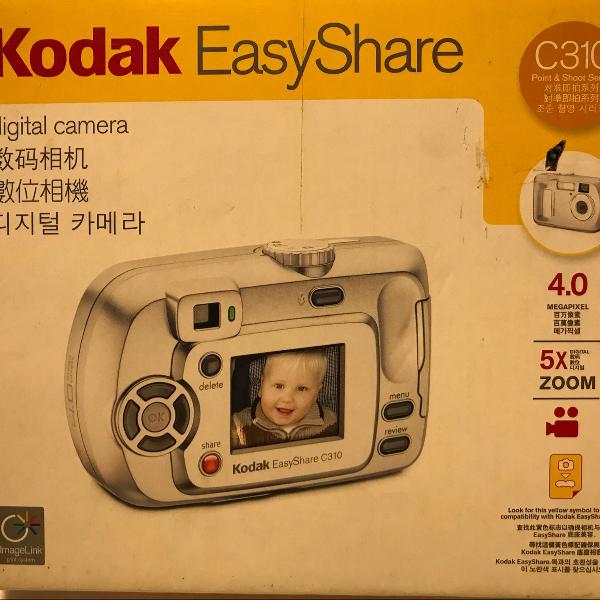 câmera fotográfica digital kodak easy share c310