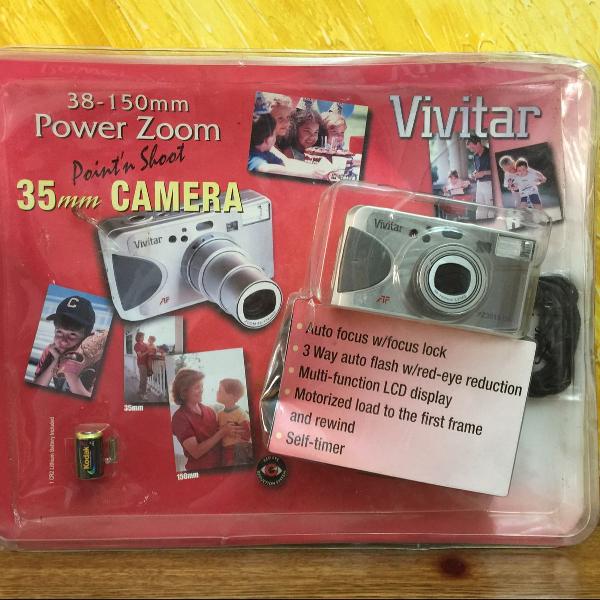 câmera fotográfica pointn shoot - vivitar