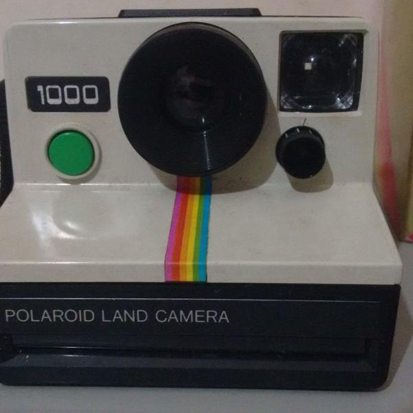 câmera fotográfica polaroid 1000 sx-70