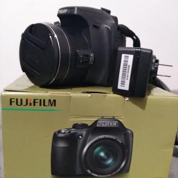 câmera fotográfica semi-profissional fujifilm finepix