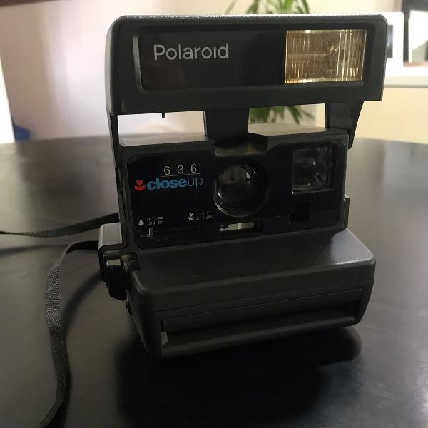 câmera polaroid 636 closeup