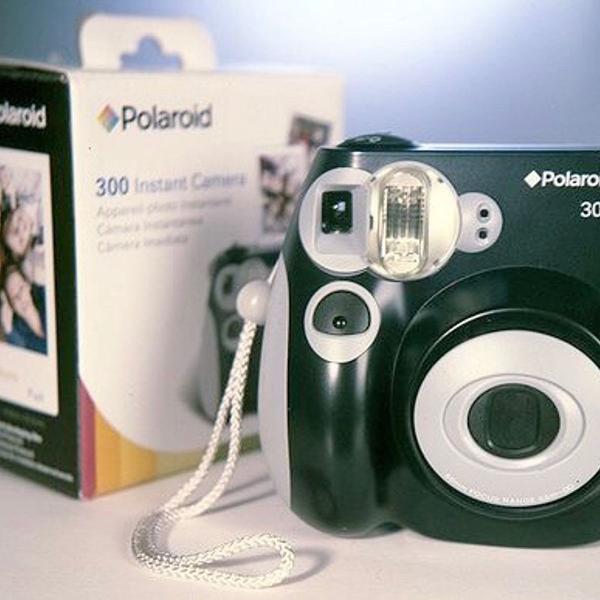 câmera polaroide