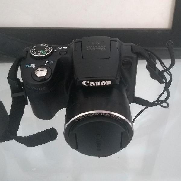 câmera semi profissional canon sx510 hs