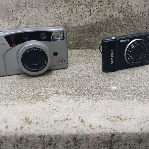 câmeras fotográficas