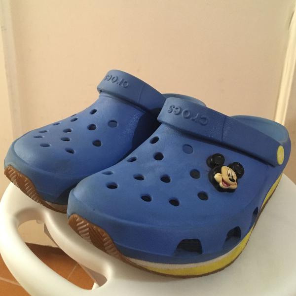 crocs com bottom mickey