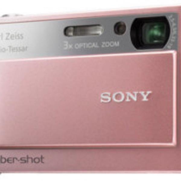 cyber shot sony modelo T70 rosa claro