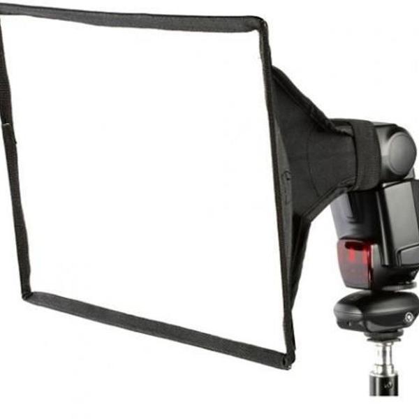 difusor softbox para flash