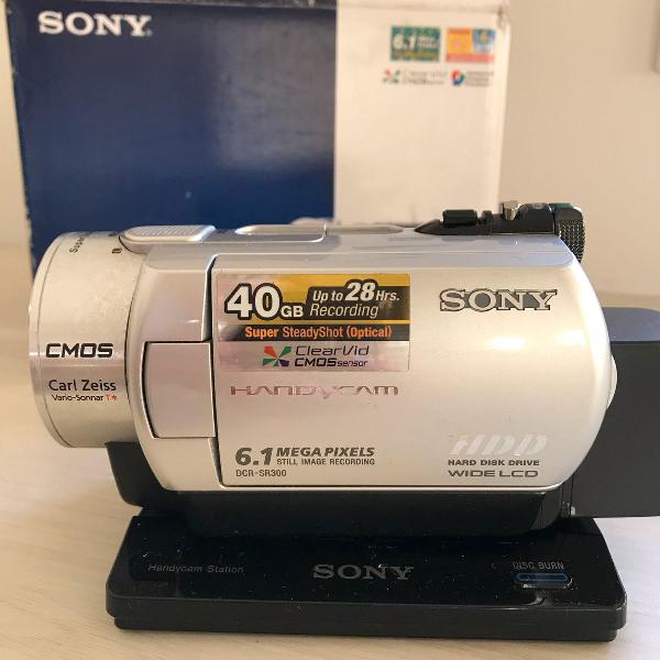 filmadora sony dcr-sr300
