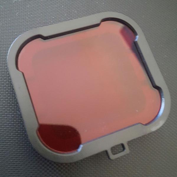 filtro vermelho para gopro 3+ e 4
