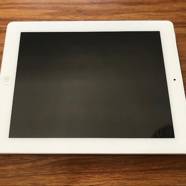 ipad 2 branco, 64gb, com 3g.