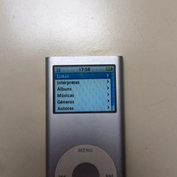 ipod recheada de músicas