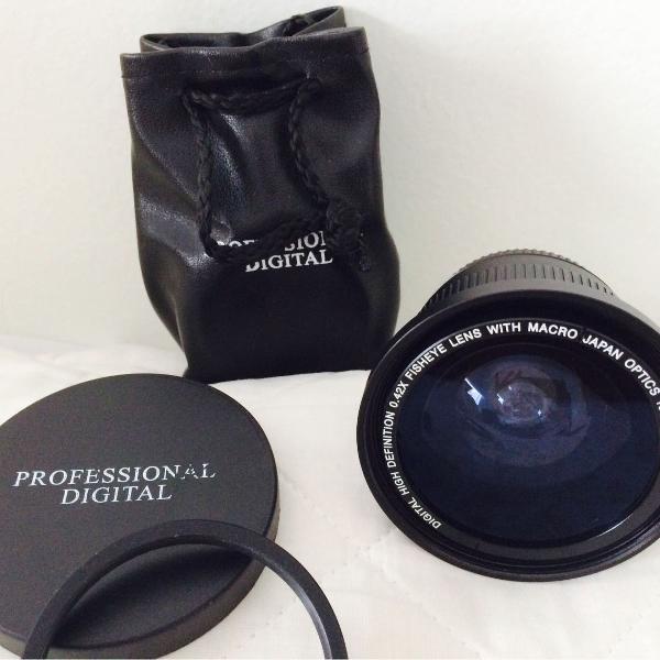 lente fisheye