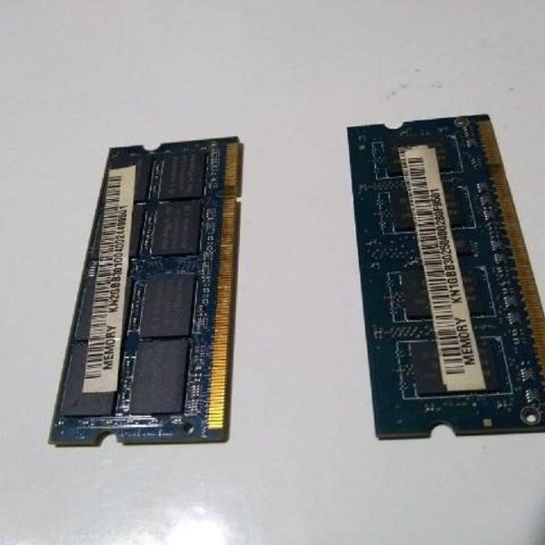 mémorias nanya ddr2 3 gb notebook