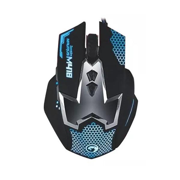 mouse usb gamer 2400 dpi 7 botoes 7 cores cameleon m418 marv