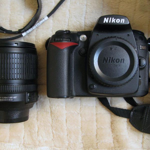 máquina fotográfica nikon d90