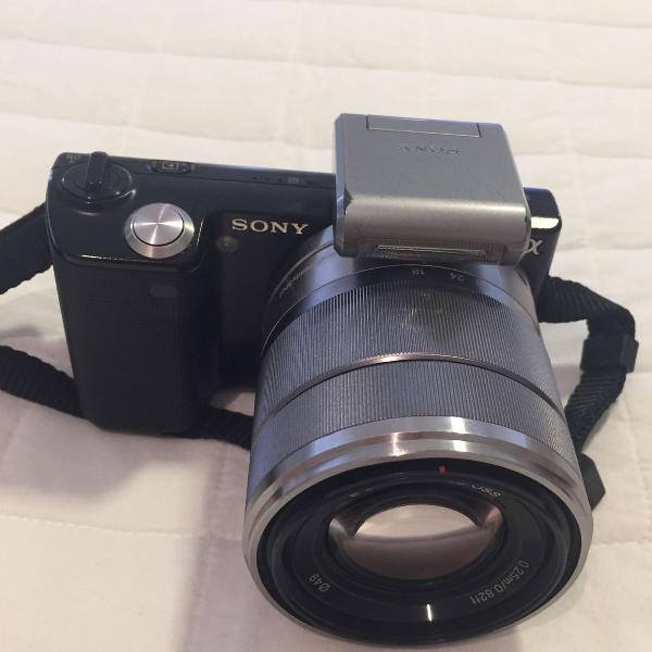 máquina fotográfica sony nex-5