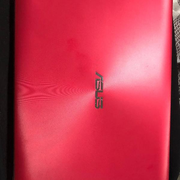 notebook asus 4gb-vermelho