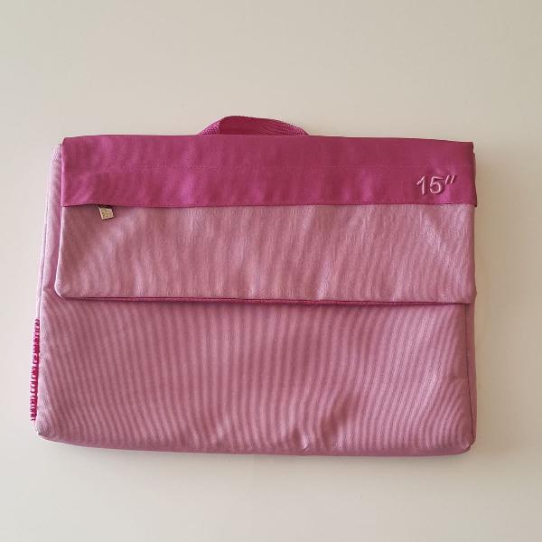 pasta para notebook rosa benetton