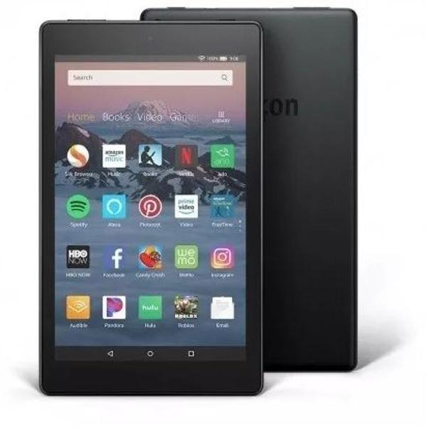 tablet amazon fire hd8 32gb 7ªgeração c/ alexa preto