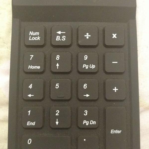 teclado numérico multilaser novo