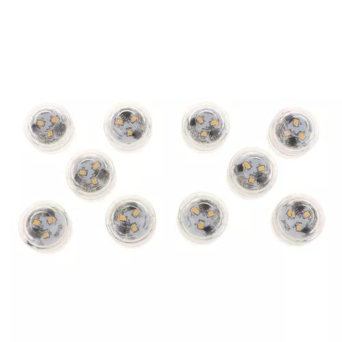 10 Pieces À Prova D'água Submersível Led Tea Luz Com