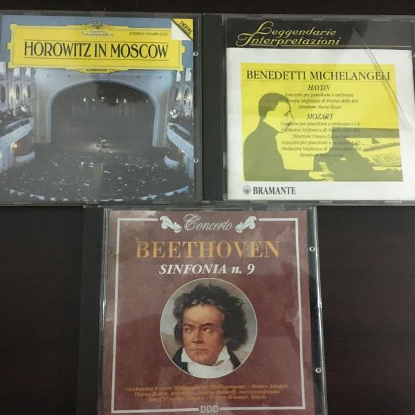 3 cds de música clássica importados