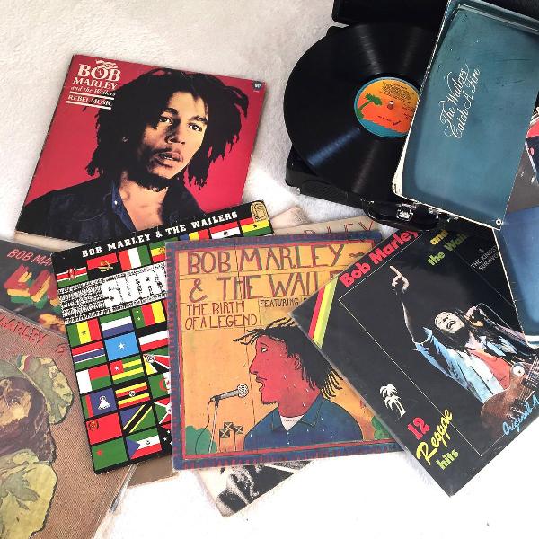 3 lp's Bob Marley