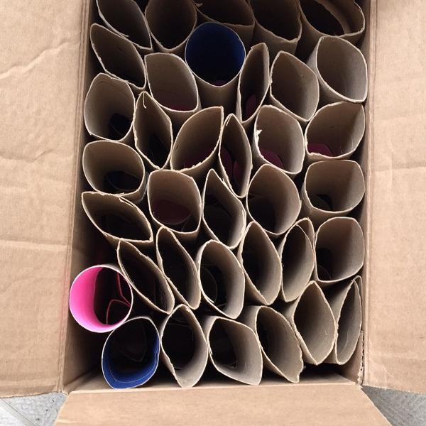 60 cartuchos de papel higiênico para artesanato