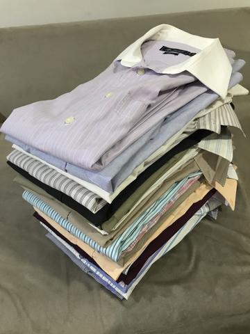 CAMISA SOCIAL - vendo pacote com 22 camisas sociais de manga