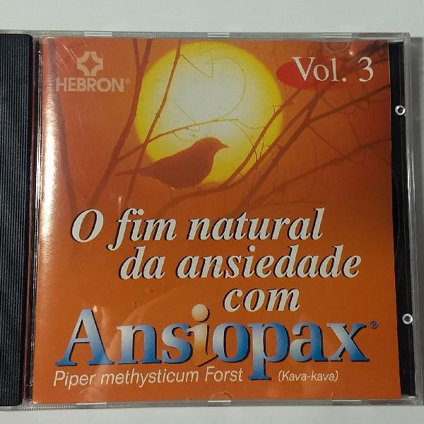 CD O fim natural da ansiedade com Ansiopax - Volume 3