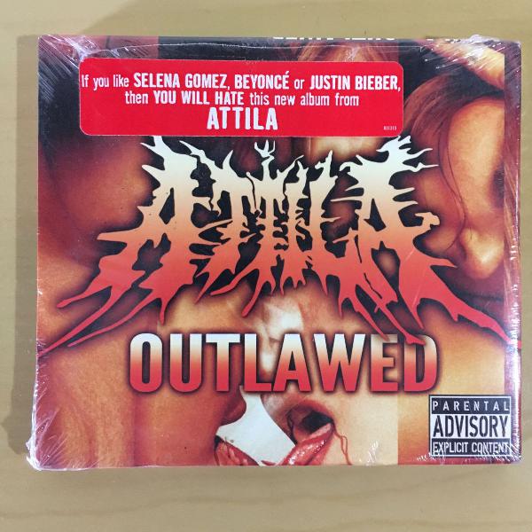 CD raro - Atilla - Outlawed - LACRADO