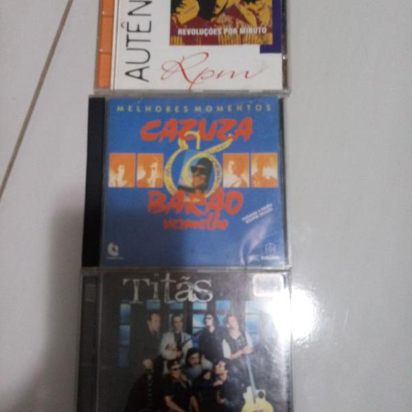 CDs Rock Brasil anos 80