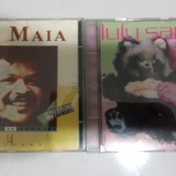 CDs Tim Maia e Lulu Santos