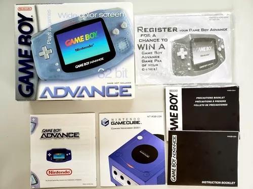 Gameboy Advance Transparente Na Caixa