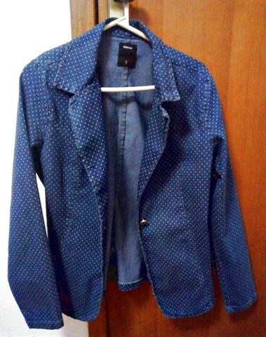 Jaqueta/Blazer Jeans- Marisa