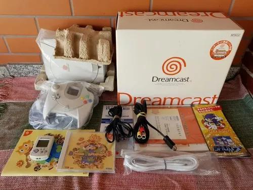 Sega Dreamcast Console Japonês Completo
