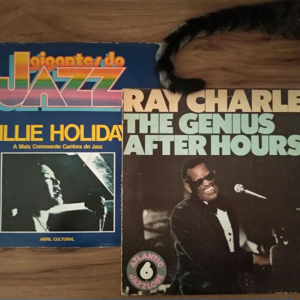 all that jazz! vinil lp billie holiday e ray charles + dois