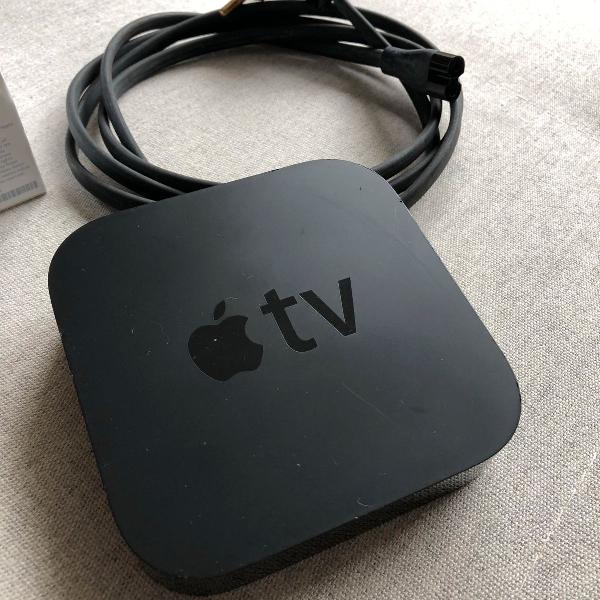 apple tv 2ª geração na caixa