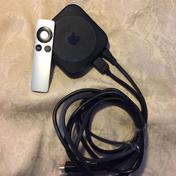 apple tv 3 geração - full hd semi novo