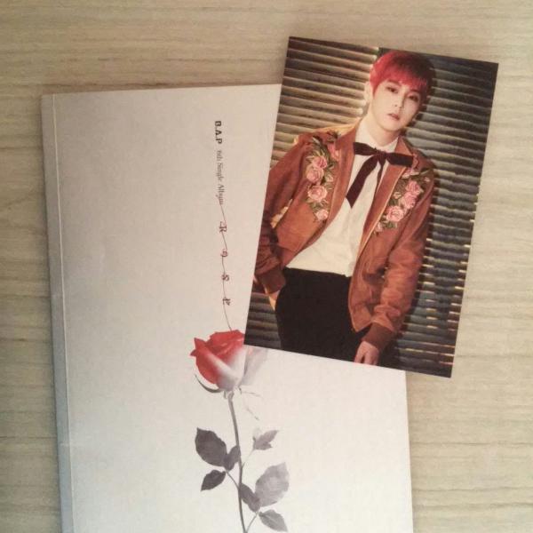 b.a.p 6th single album rose