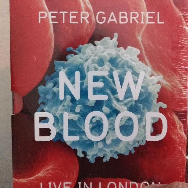 blu-ray lacrado peter gabriel - new blood