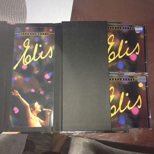 caixa de cds elis regina box com 2 cds