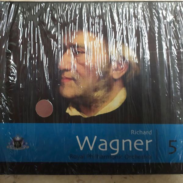 cd de música clássica richard wagner com livreto sobre sua