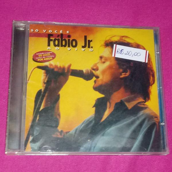 cd fábio jr. - só você - ao vivo