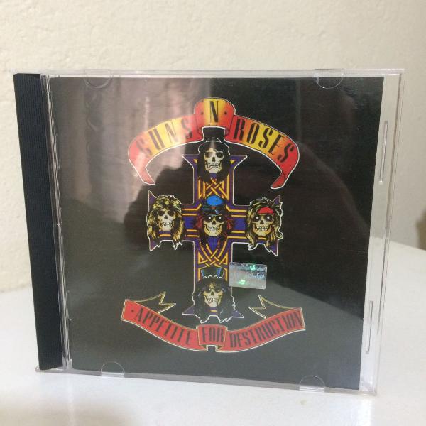 cd guns n roses - appetite for destruction (argentino)
