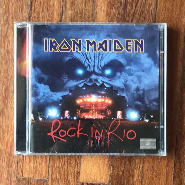 cd iron maiden - rock in rio