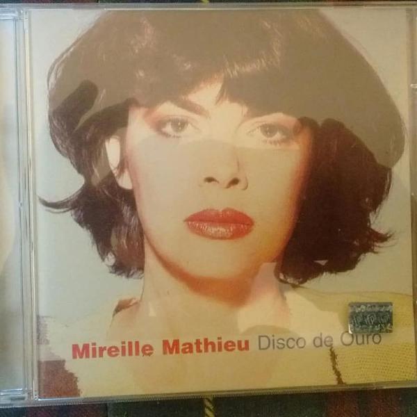 cd mireille mathieu - disco de ouro - 2000