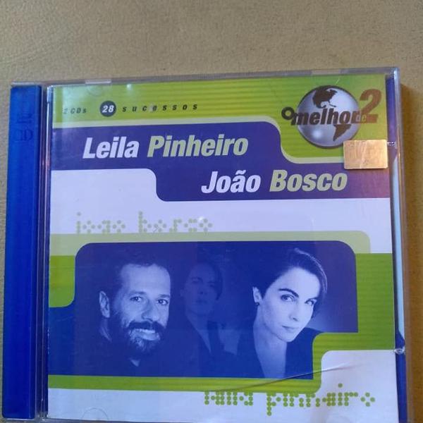 cd - o melhor de 2 - leila pinheiro - joão bosco - 2000