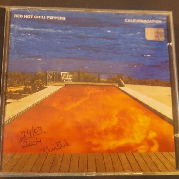 cd red hot chilli pepers original 1999 sucessos